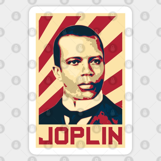 Scott Joplin Retro Sticker by Nerd_art